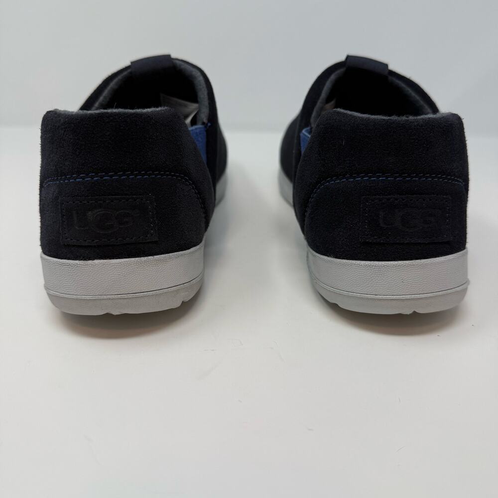 Ugg Suede Tread-Lite Loafers Men's 11 Blue Comfort Shoe Men's Casual Preppy EUC - Picture 4 of 10